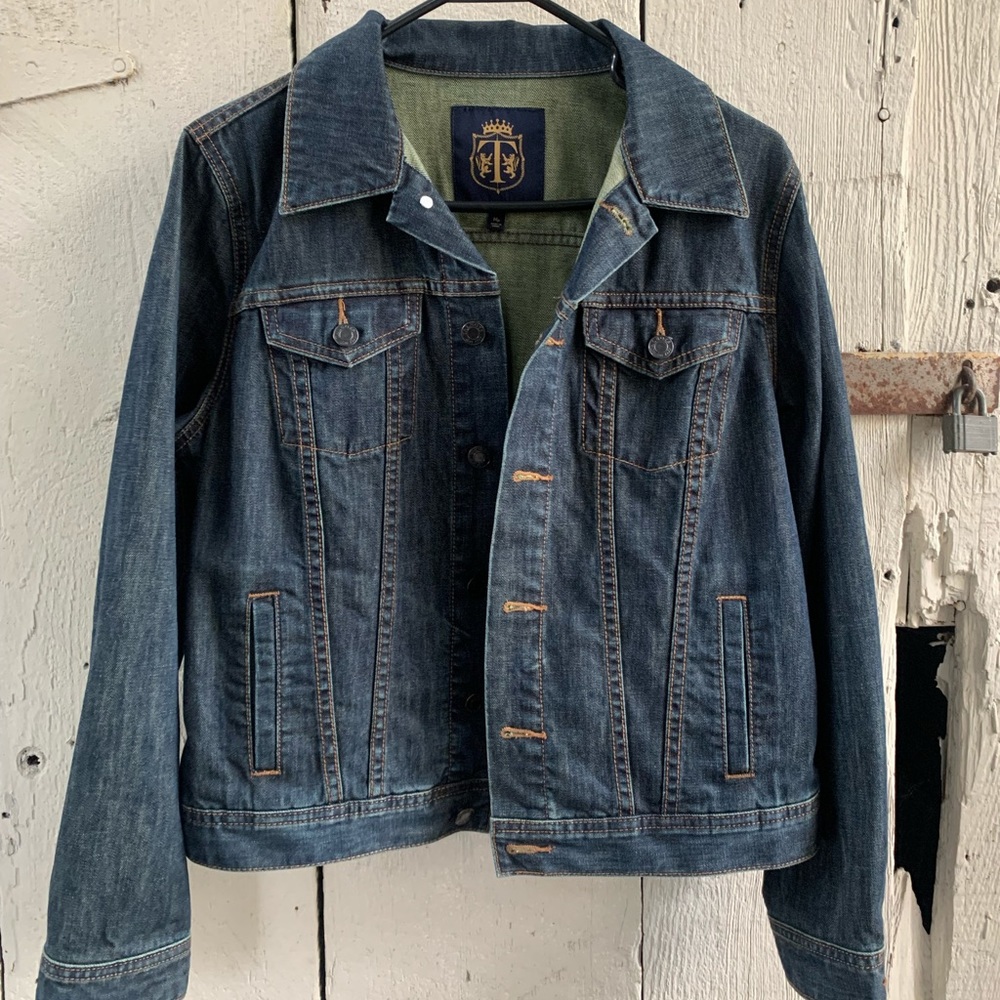 Talbots Jean Jacket